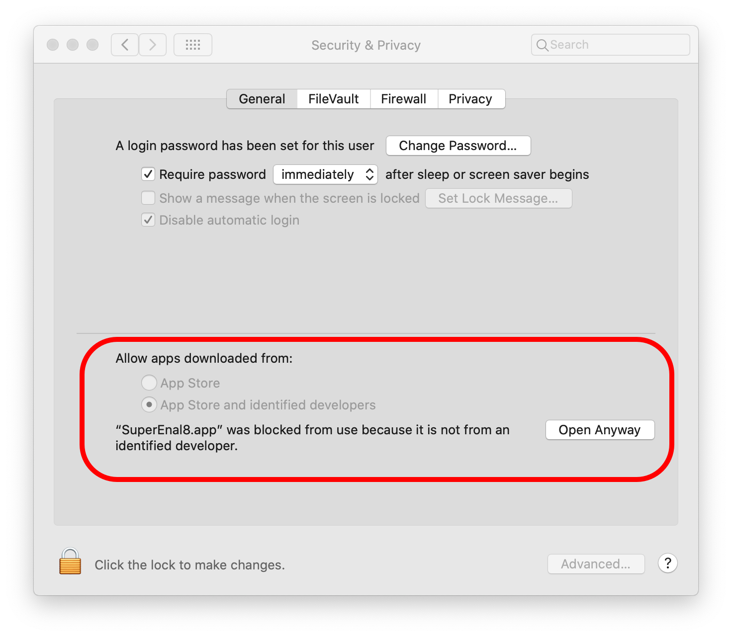install superenal8 in macOS 7
