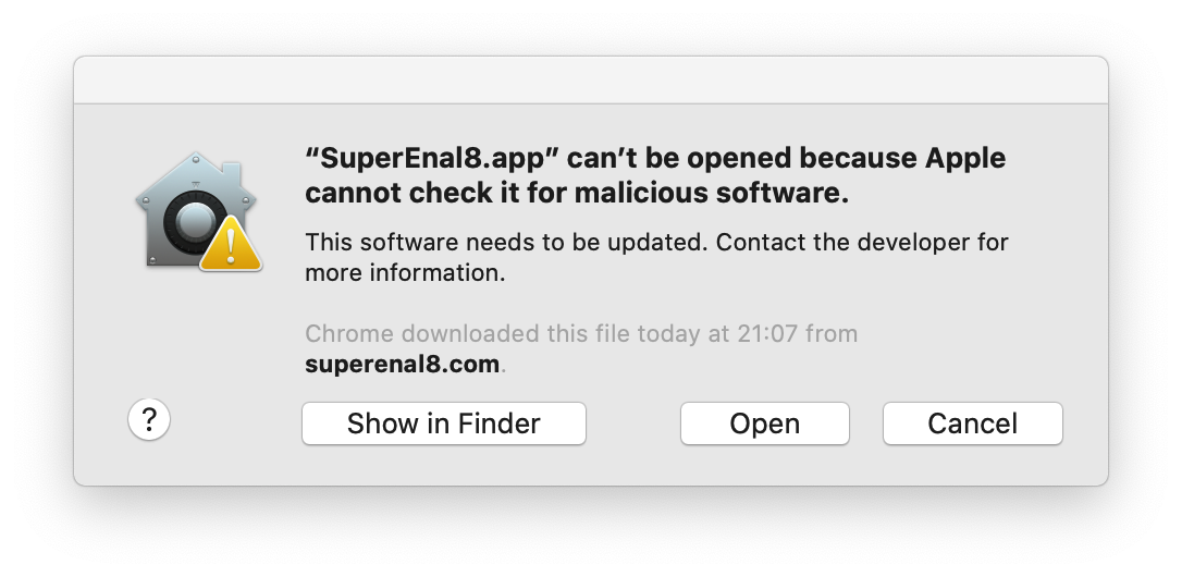 install superenal8 in macOS 8